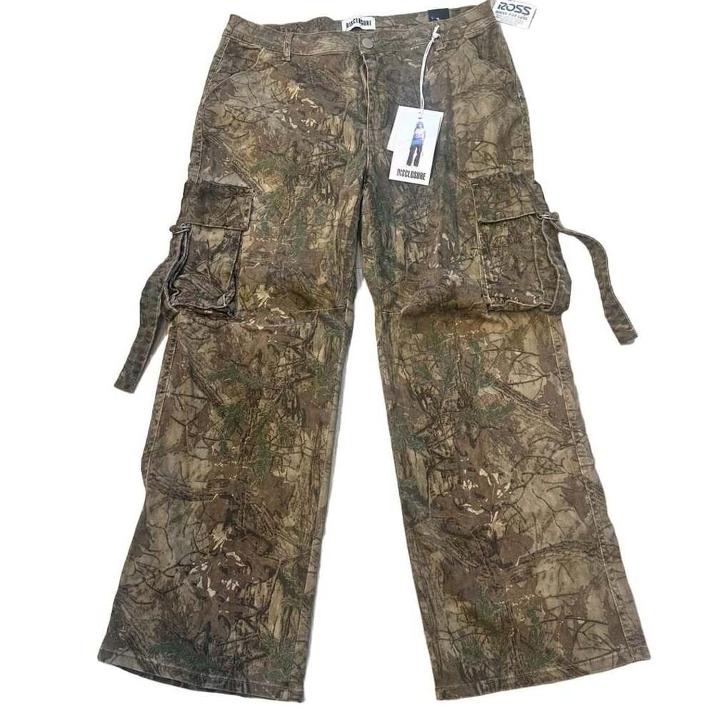 Disclosure Camouflage Baggy Cargo Pants